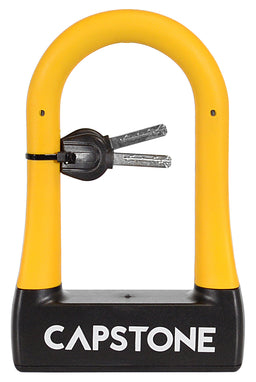 CAPSTONE SMALL RUBBERIZED U-LOCK WITH KEY (12pc)