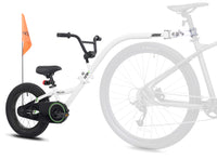 16" KAZAM LINK TRAILER BIKE - WHITE