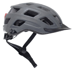 CAPSTONE™ ADULT HELMET W/ LIGHT - GREY