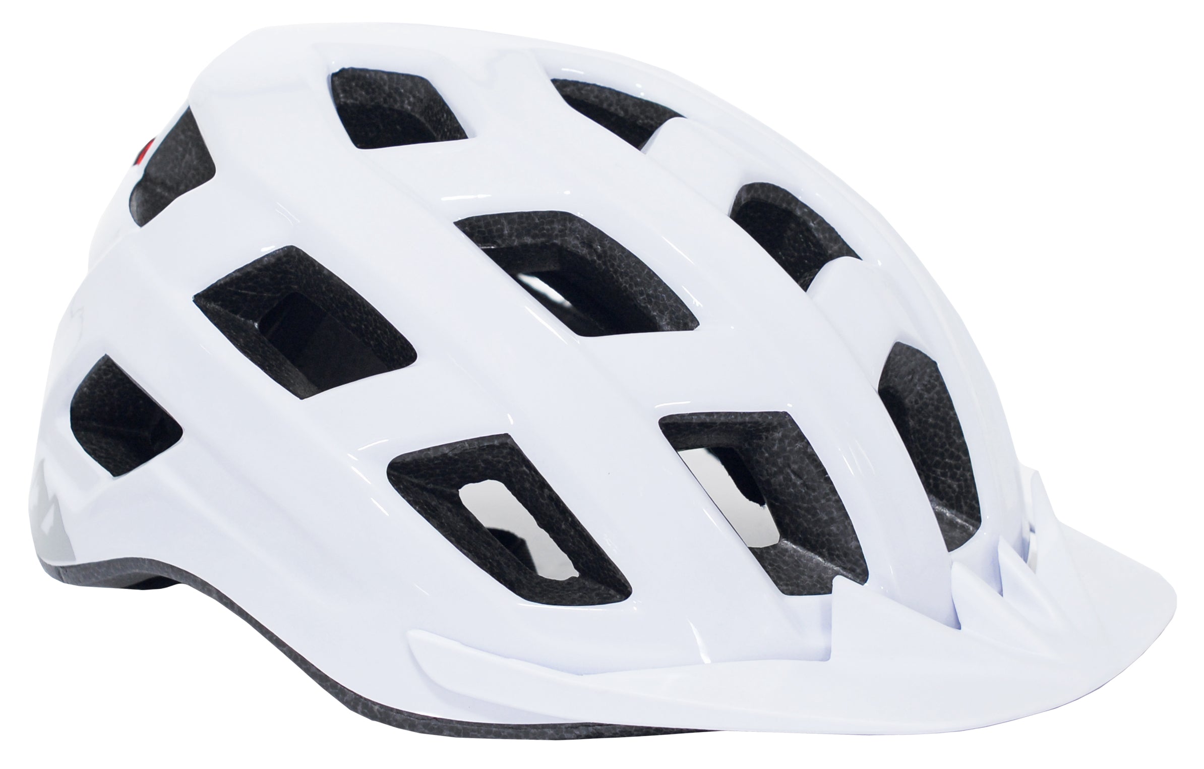 CAPSTONE™ ADULT HELMET W/ LIGHT - WHITE