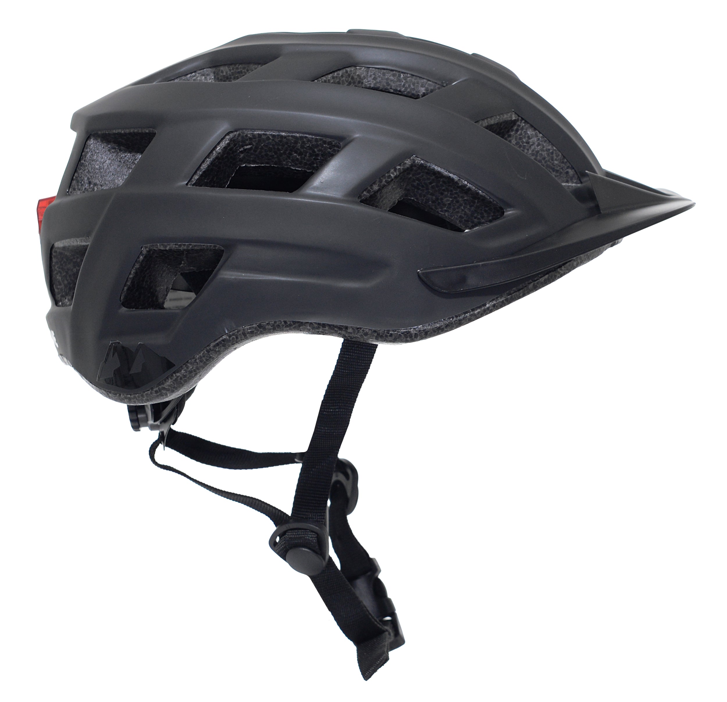 CAPSTONE™ ADULT HELMET W/ LIGHT - BLACK
