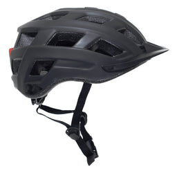 CAPSTONE™ ADULT HELMET W/ LIGHT - BLACK