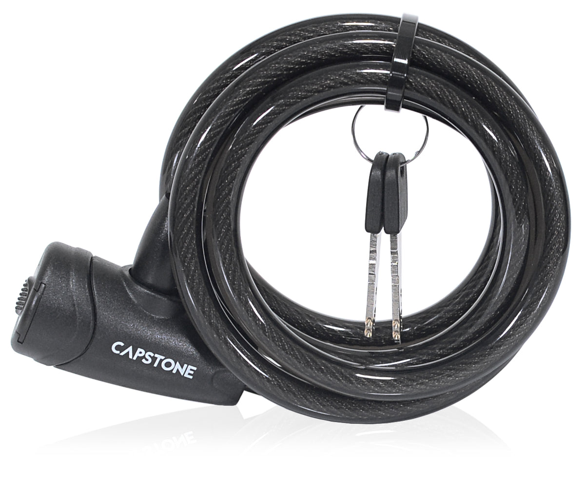 CAPSTONE™ 6 FOOT CABLE LOCK W/ KEYS
