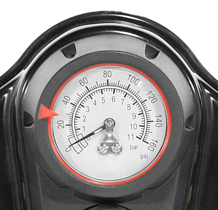 CAPSTONE ALLOY AIR PUMP WITH GAUGE (4pc)