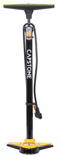 CAPSTONE ALLOY AIR PUMP WITH GAUGE (4pc)