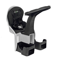 KAZAM CENTER MOUNTED CHILD BIKE SEAT - LIGHT GREY