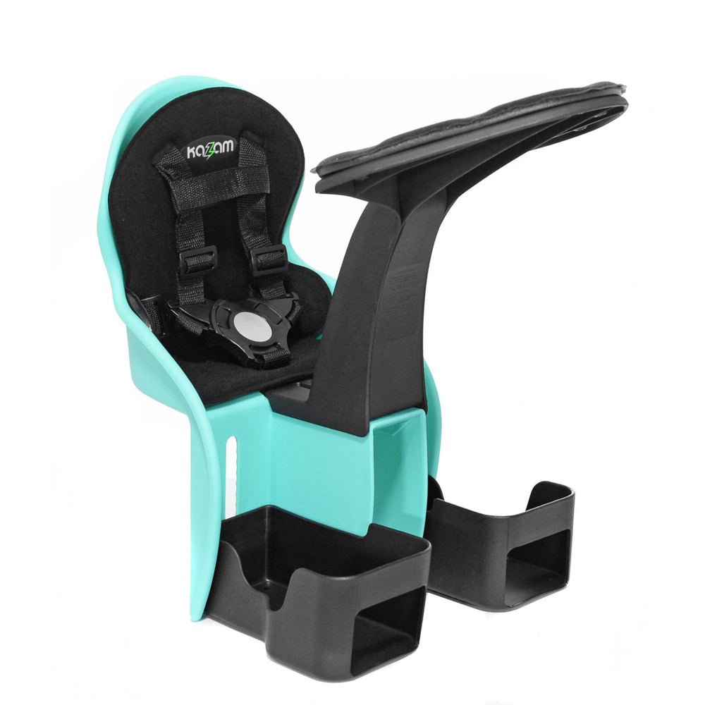 KAZAM CENTER MOUNTED CHILD BIKE SEAT - MINT