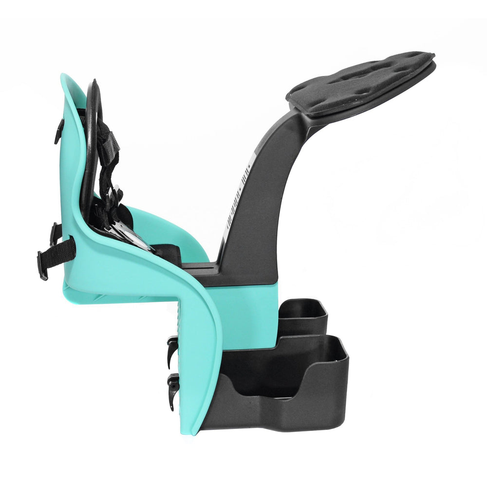 KAZAM CENTER MOUNTED CHILD BIKE SEAT - MINT