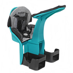 KAZAM DELUXE CENTER MOUNTED CHILD BIKE SEAT - TEAL