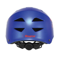 RAZOR® CHILD HELMET - BLUE FLAME