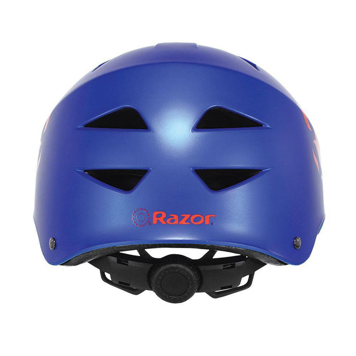 RAZOR® CHILD HELMET - BLUE FLAME